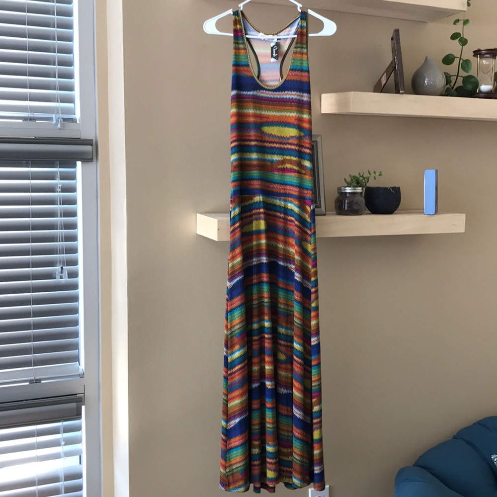 Veronica M Multi-color Maxi Dress